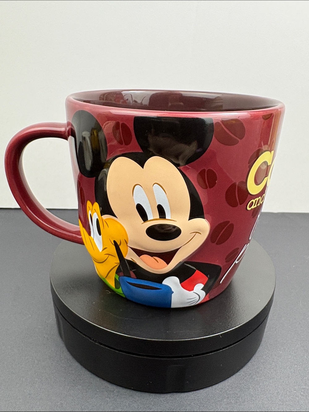 Disney Parks Mickey Mouse Pluto Mug 3D Coffee and Friends Make the Perfect Blend